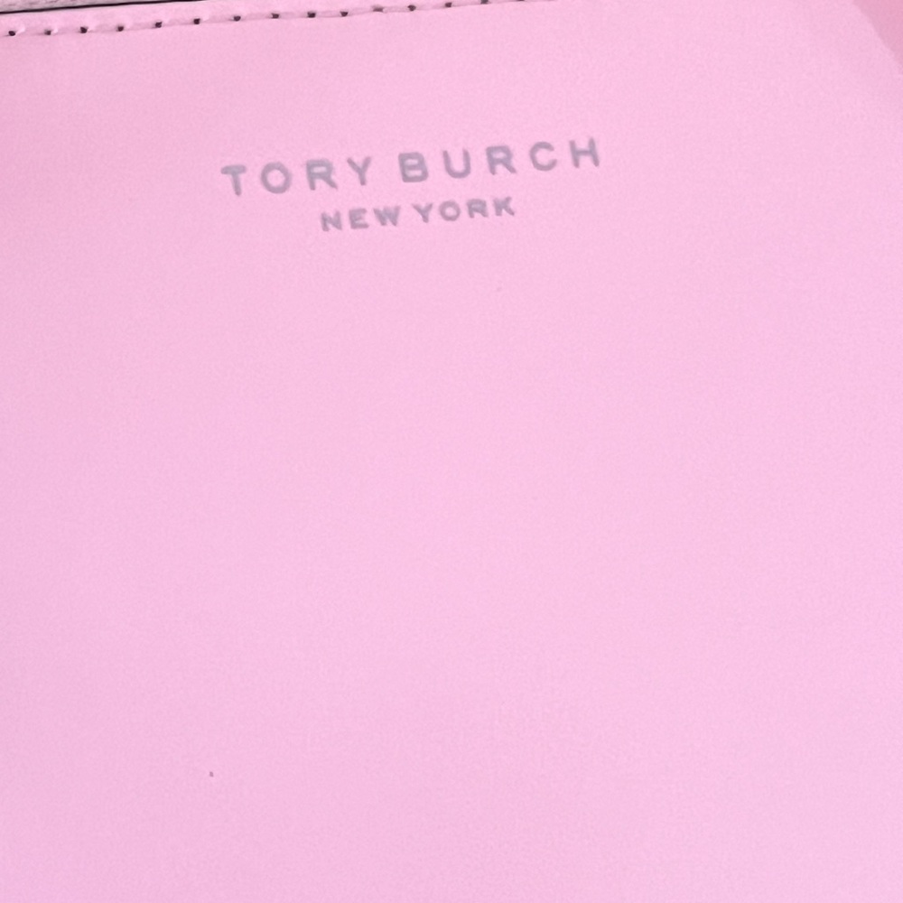 TORY BURCH X Bon Bon • Small Perry Pink Tote Handbag - Picture 11 of 13